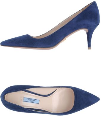 Prada Closed Toe Slipons - Lyst