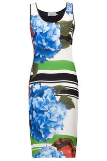 Preen Poppy Stripe Mason Dress - Lyst