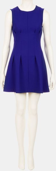 Topshop Seamed Waist Party Dress - Lyst