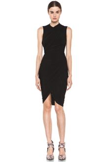 Alexander Wang Sleeveless Gathered Dress - Lyst