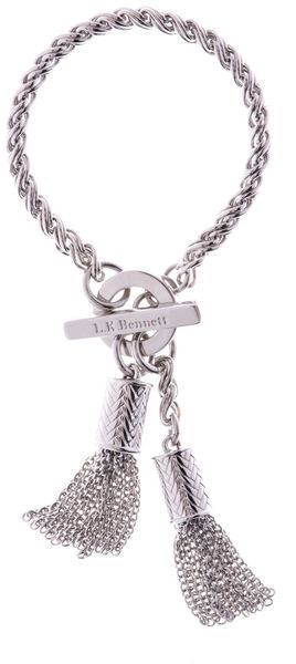 LK Bennett Tassel Bracelet - Lyst