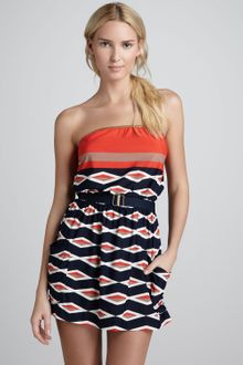 Marc By Marc Jacobs Hayley Striped Bandeau Dress - Lyst