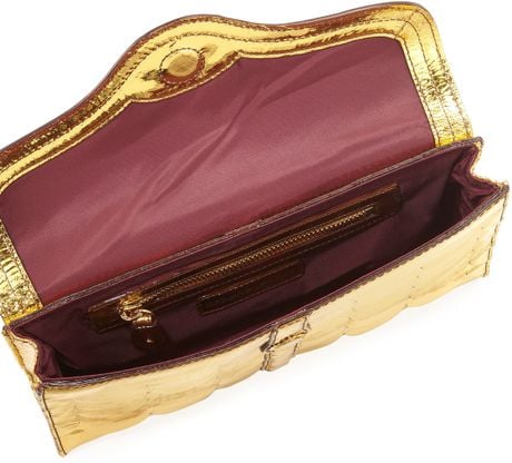 amazon gold clutch purse