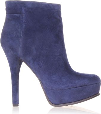 Nine West Likeaqueen Suede Ankle Boots - Lyst