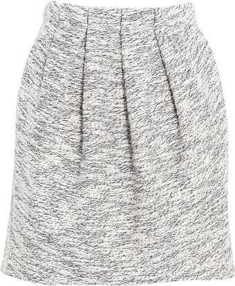 See By Chloé Two Tone Cotton Sweatshirt Skirt - Lyst