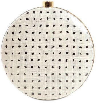 Stella McCartney Plexi Glass Printed Canvas Round Clutch - Lyst