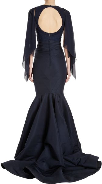 zac fantasy gown