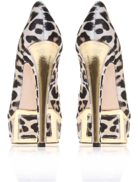 carvela leopard print shoes