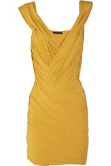 Donna Karan New York Wrapeffect Stretchjersey Dress