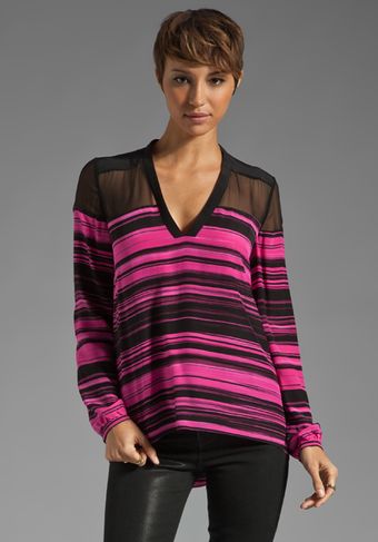 Elizabeth And James Chroma Karin Blouse - Lyst