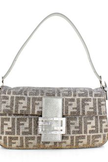 Fendi Silver Baguette - Lyst