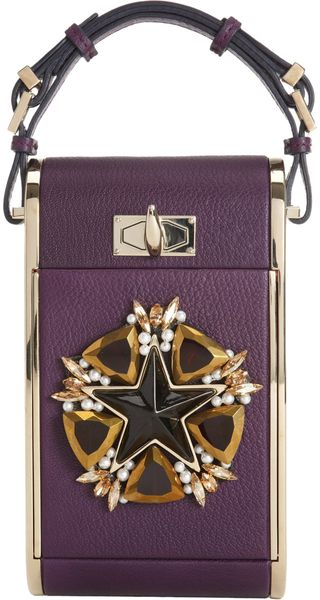 Givenchy Star Embellished Minaudière - Lyst