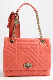 Lanvin Happy Quilted Leather Shoulder Bag - Lyst