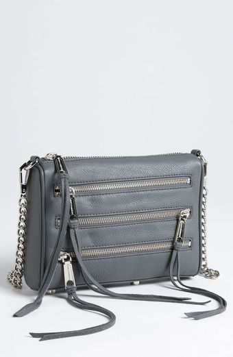 Rebecca Minkoff 5 Zip Mini Crossbody Bag - Lyst