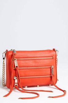 Rebecca Minkoff 5 Zip Mini Crossbody Bag - Lyst