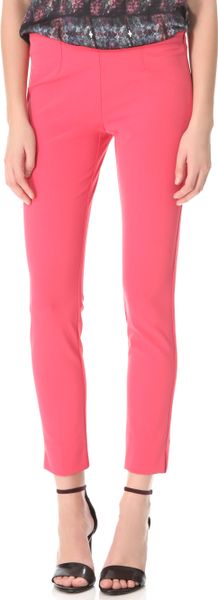 theory pink pants