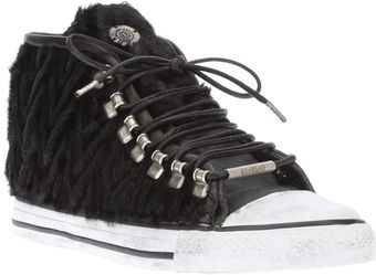 Dioniso Shearling Hitop Sneaker - Lyst
