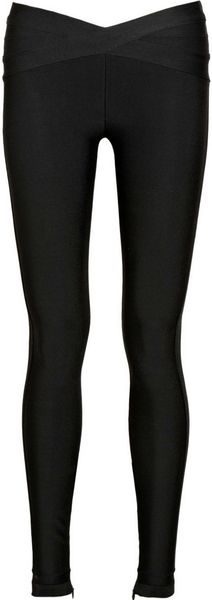 Hervé Léger Bandage Leggingsstyle Pants - Lyst
