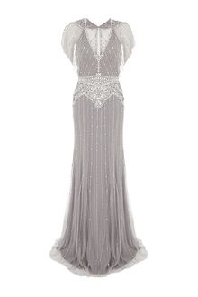 Jenny Packham Embellished Gown - Lyst