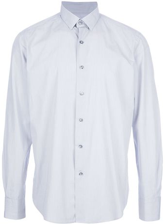Lanvin Button Down Dress Shirt - Lyst