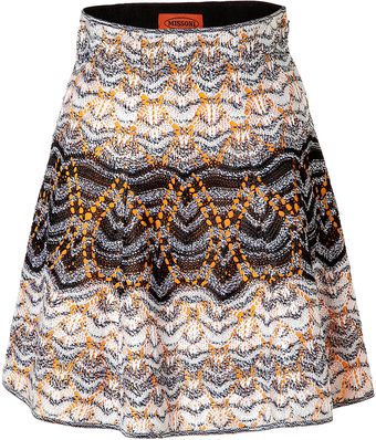 Missoni Variegated Knit Skirt  - Lyst