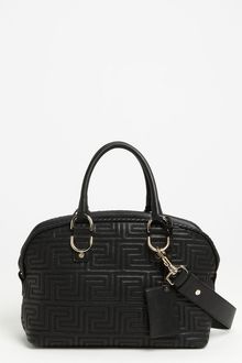 Versace Couture Leather Bowler - Lyst