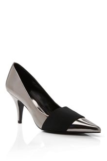 3.1 Phillip Lim Gunmetal Dove Pump - Lyst