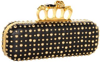 Alexander McQueen Knuckle Box Clutch - Lyst