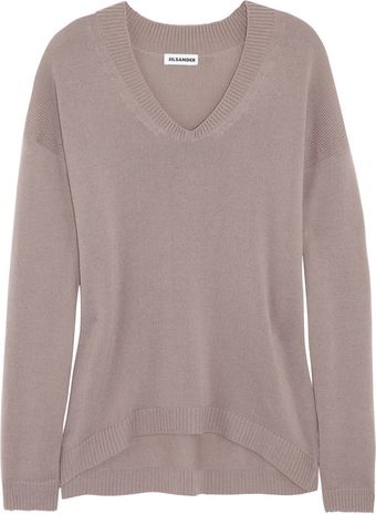 Jil Sander Cashmere Boyfriend Sweater - Lyst