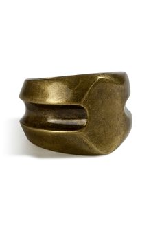 Maison Martin Margiela Brass Contour Ring - Lyst