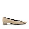 Roger Vivier Patent Leather Belle Vivier Ballerinas in Brown (cafe) - Lyst