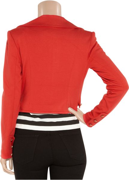 alice temperley red and white stripe