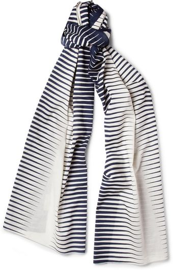 Balenciaga Printed Cotton Scarf - Lyst