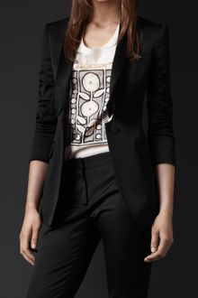 Burberry Prorsum Wool Jacket - Lyst