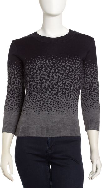 Cut25 By Yigal Azrouël Cropped Speckled Sweater - Lyst