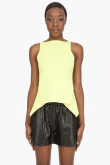 Alexander Wang Compact Double Face Peplum Top - Lyst