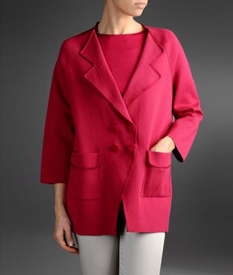 Armani Doublebreasted Jacket - Lyst