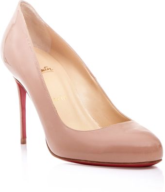 Christian Louboutin Patent Leather Shoes - Lyst