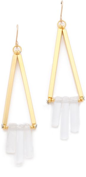 Gemma Redux Cracked Crystal Earrings - Lyst