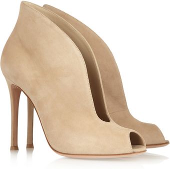 Gianvito Rossi Camcord Suede Ankle Boots - Lyst