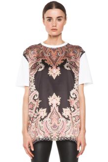 Givenchy Block Print Paisley Tee in Multi - Lyst