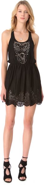 Parker Laser Cut Dress - Lyst