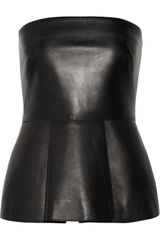 Valentino Leather Bustier