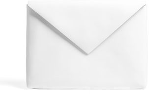Acne White Patent Leather Zeol Laptop Envelope Clutch - Lyst
