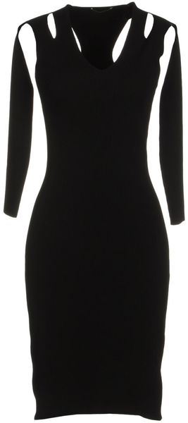 Alexander McQueen Short Dress - Lyst