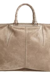 Alexander Wang Crocdetailed Suede Small Liner Bag