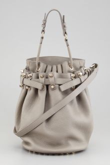 Alexander Wang Diego Bucket Bag Oyster - Lyst