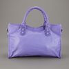 Balenciaga Brogue City Tote in Purple (mauve) - Lyst