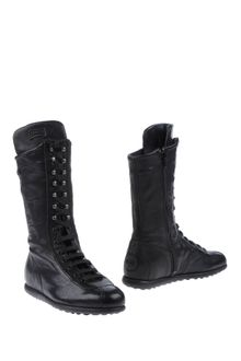 Camper Flat Mid-Calf Boots - Lyst
