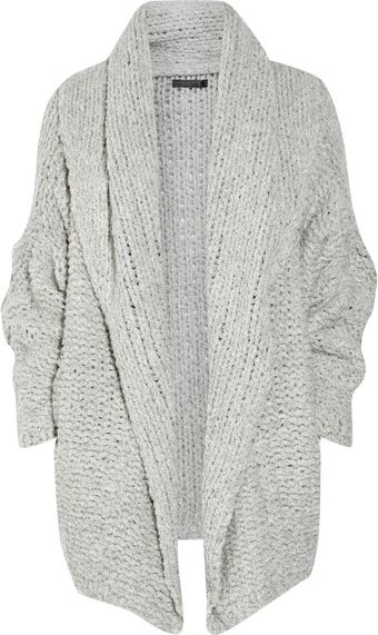Donna Karan New York Over-Sized Cashmere Cardigan - Lyst